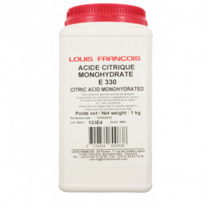 Ácido Cítrico 1 kg E330 Louis François
