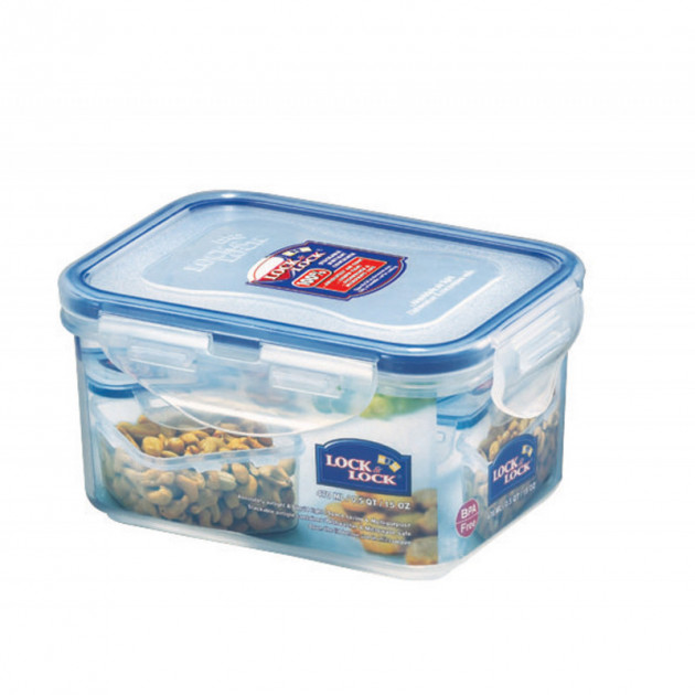 Recipiente Hermético Rectangular 470 ml Lock and Lock 