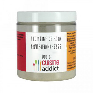 Lecitina de soja E322 100 g CuisineAddict