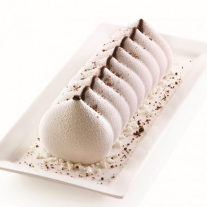 Molde Silicona Meringa 9 x 25 cm de altura SilikoMart 3D design