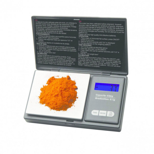 Balanza de Precisión 650g / 0,1g 
