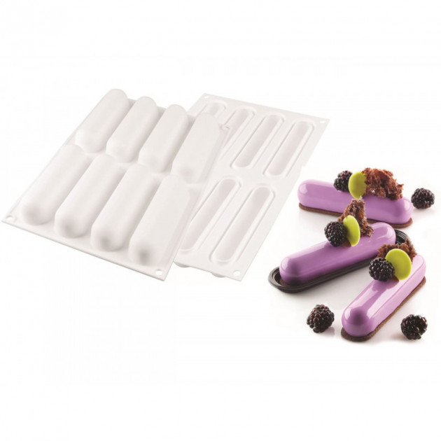 Molde silicona Fingers (x8) SilikoMart Professional 