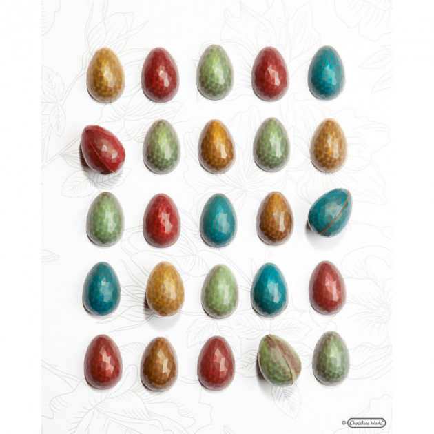 Molde huevo de chocolate