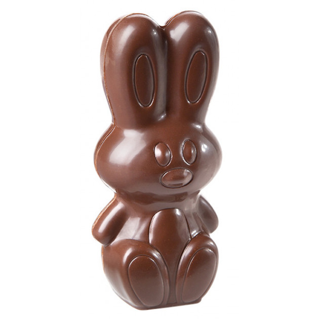 Molde conejo de pascua 9,9 cm (x4) Chocolate World 