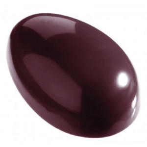 Molde huevo de chocolate liso 7 cm (x8) Chocolate World