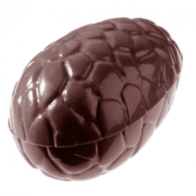Molde huevo de chocolate agrietado 2,5 cm (x48) Chocolate World 
