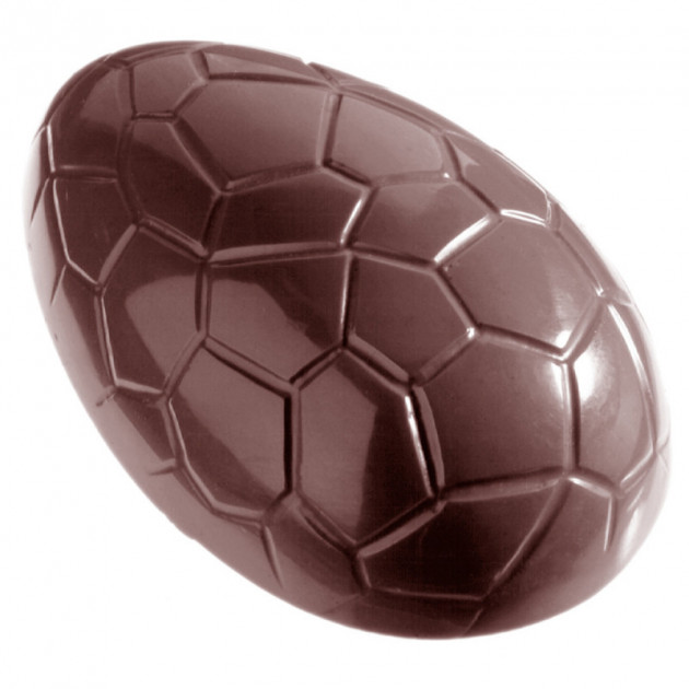 Molde huevo de chocolate agrietado 11,7 cm (x3) Chocolate World 