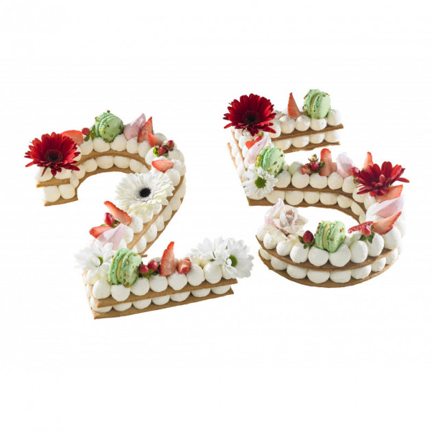 9 Cortadores para number cake