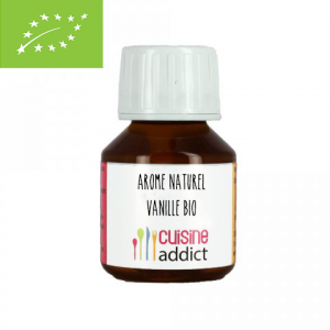 Aroma Alimentario Orgánico de Vainilla 58 ml Cuisineaddict