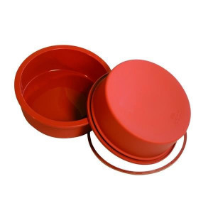 Molde alto para bizcocho redondo Ø180x 65 mm de altura SilikoMart