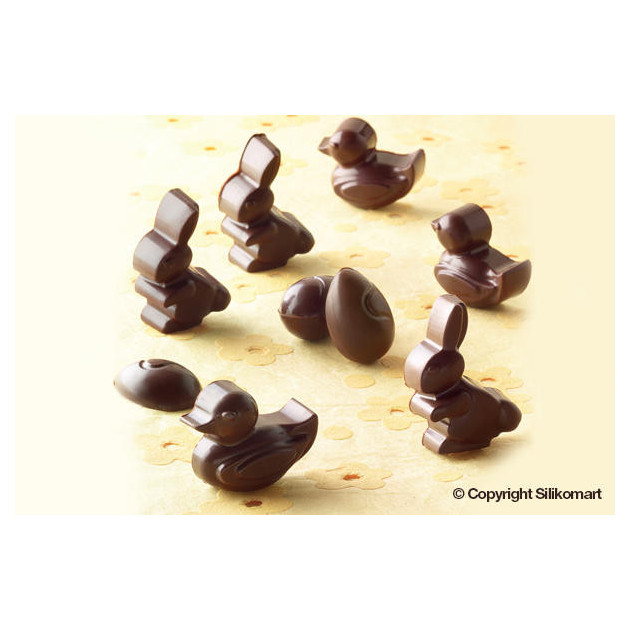 Chocolates de Pascua con el Molde EasyChoc