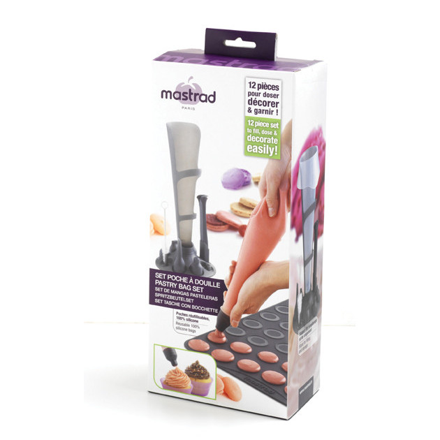 Mangas pasteleras reutilizables