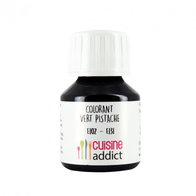 Colorante Alimentario Verde Pistacho E102/E131 Líquido 58 ml CuisineAddict