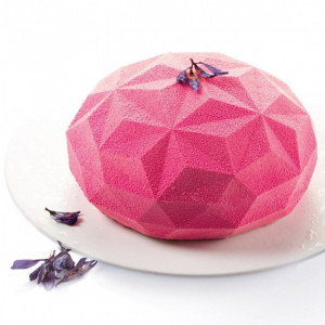 Molde silicona Gemma Ø 20,5 x 9 cm SilikoMart 3D Design