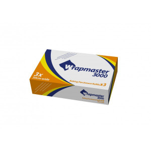 Papel de Horno 50 m para Dispensador Wrapmaster 3000 (x3)