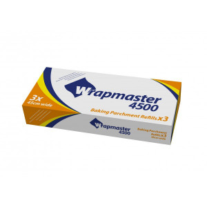 Papel de Horno 50 m para Dispensador Wrapmaster 4500 y Duo (x3)