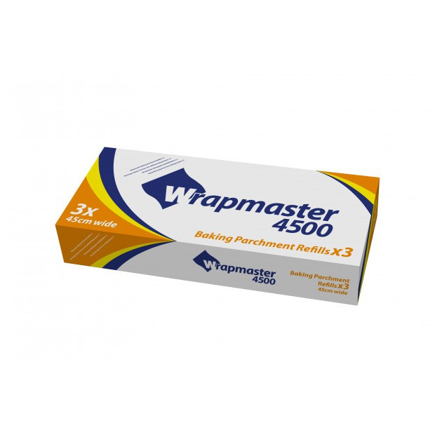 Papel de Horno 50 m para Dispensador Wrapmaster 4500 y Duo (x3) 