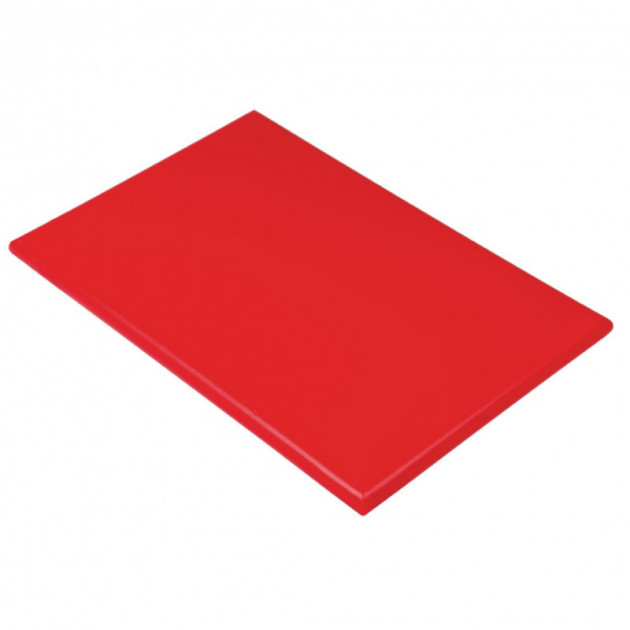 Tabla de Cortar Cocina Profesional 40x30 cm Roja Comas 