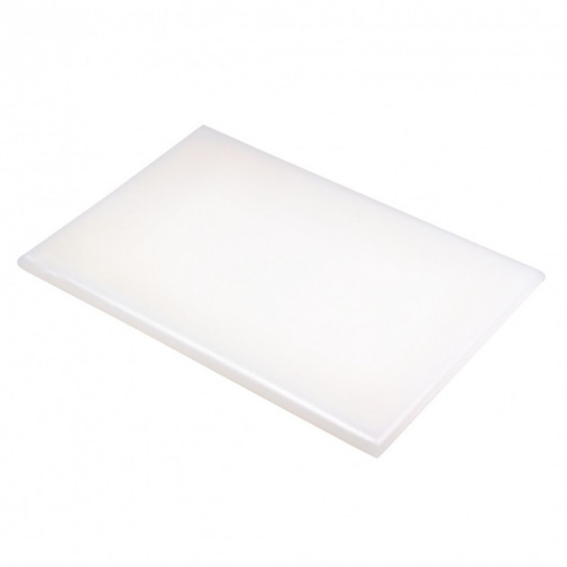 Tabla de Cortar Cocina Profesional 60x40 cm Blanca Comas 