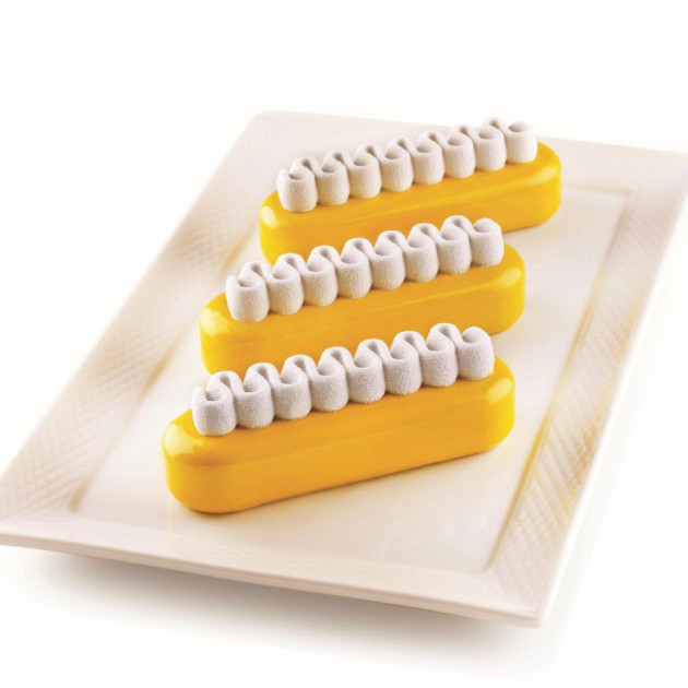 Moldes de silicona Pop Eclair (x2) SilikoMart 3D Design 