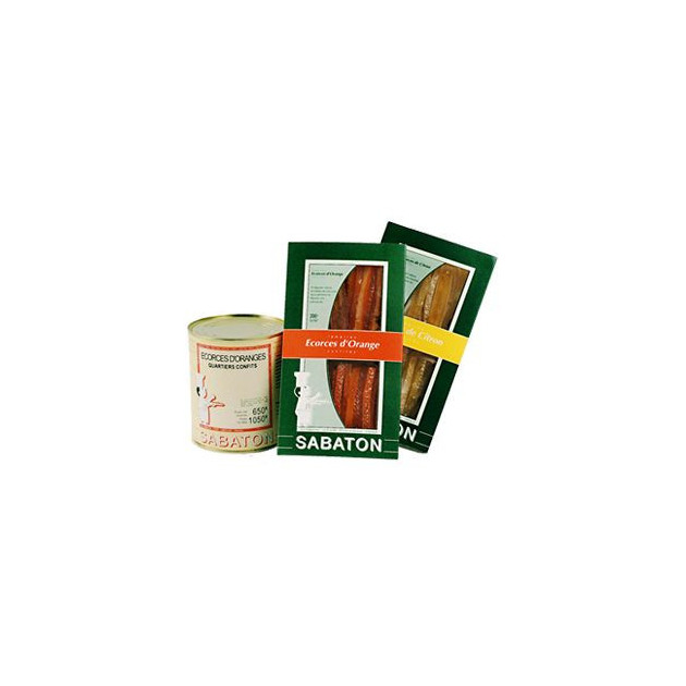 Corteza de Naranja Confitada