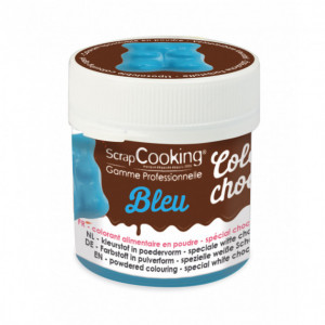 Colorante Liposoluble en Polvo Azul 5 g Color'Choco Scrapcooking
