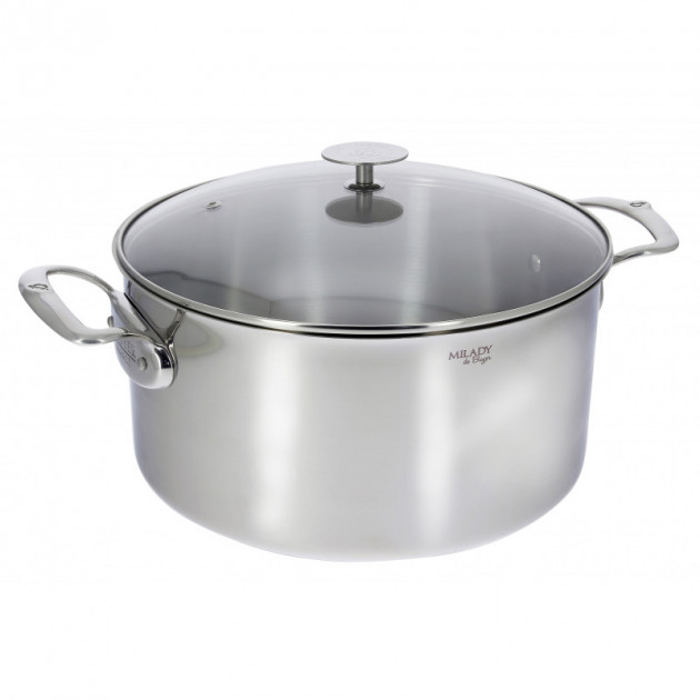 Cacerola Acero Inoxidable con Tapa ø28 cm Milady de Buyer
