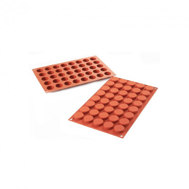 Molde silicona 40 círculos pequeños