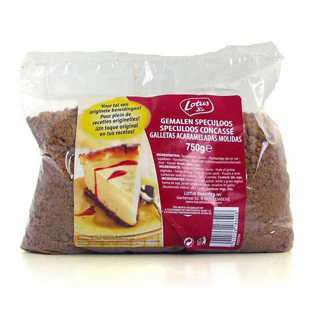 Galletas Speculoos Molidas 750 g Lotus 