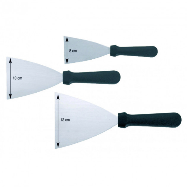 Espátula Triangular de Acero Inoxidable Eco 10 cm Mallard