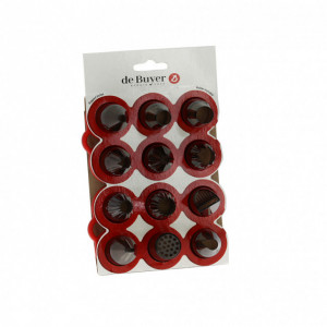 Set 12 boquillas tritán de Buyer