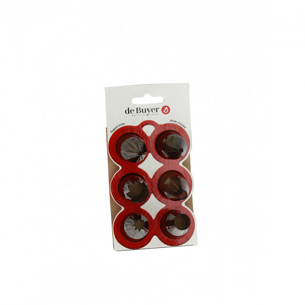 Kit de 6 boquillas starter De Buyer 