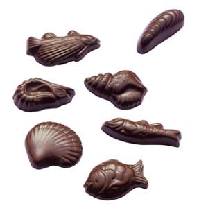 Molde figura de chocolate Pascua (x35) Barry