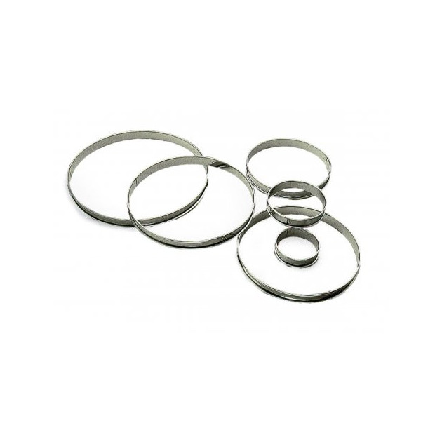 Aro para tartas Ø 18 cm x 2 cm de altura Gobel
