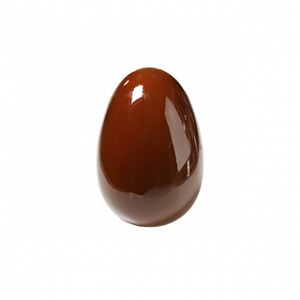 Molde huevo de chocolate grande liso 18 cm (x1) Barry