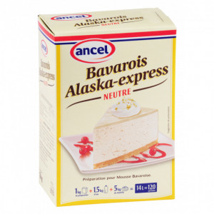 Preparado para Mousse Bavaroise Neutro Alaska 1kg Ancel