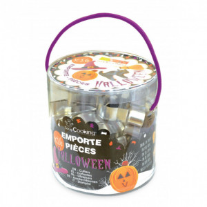 Cortadores de galletas Halloween x16 Scrapcooking