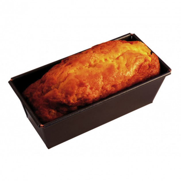 Molde bizcocho antiadherente rectangular 18 x 8 x 6,5 cm de altura Gobel 
