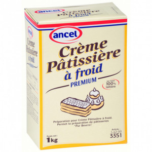 Preparado para Crema Pastelera en frío Premium 1 kg Ancel