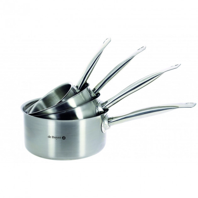 Juego de 4 Cazos Acero Inoxidable Prim'Appety de Buyer