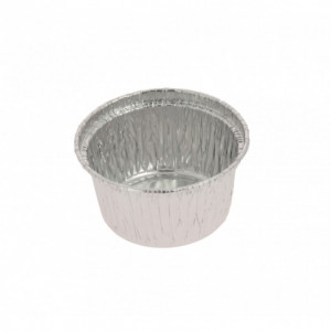 Moldes Desechables Aluminio Redondos GO 85 (90 cm3) - (x100)