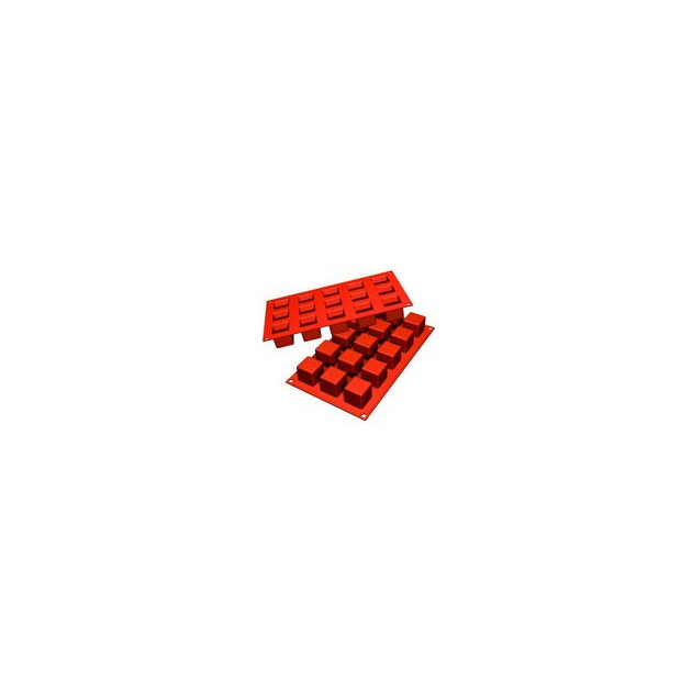 Molde cubos pequenos de silicona SilikoMart 