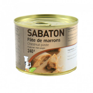 Pasta de Castañas 240g Sabaton