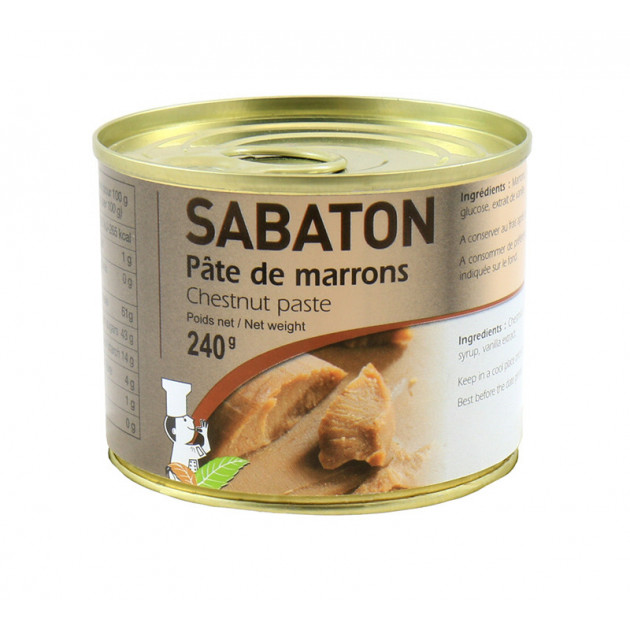 Pasta de Castañas 240g Sabaton 