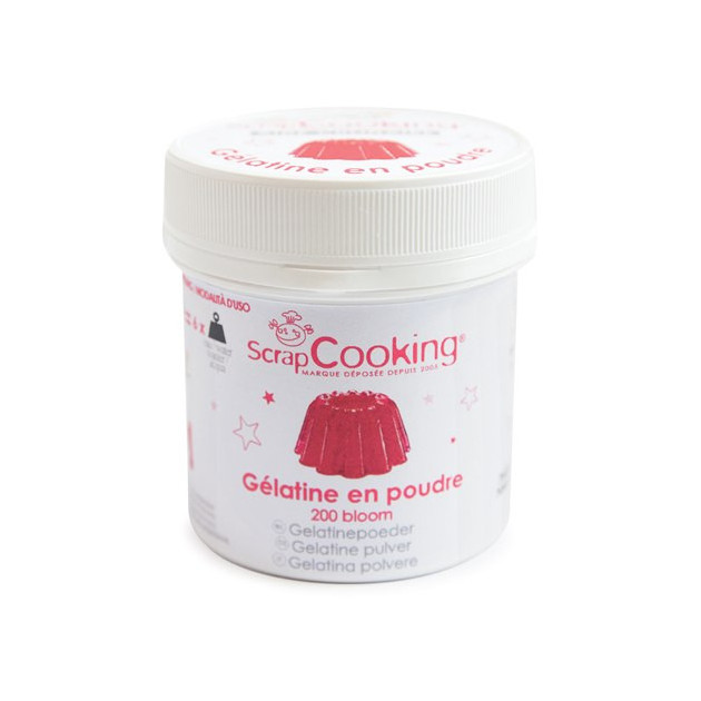 Gelatina en polvo 50 g 200 bloom Scrapcooking