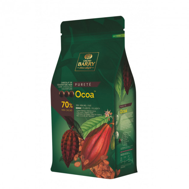 Chocolate Negro Ocoa 70% 1 kg Cacao Barry