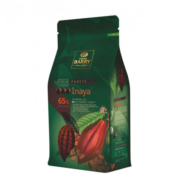 Chocolate Negro Inaya 65% 1 kg Barry