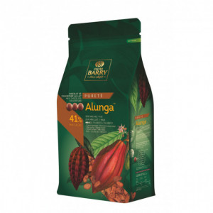 Chocolate con leche Alunga 41% 1kg Barry