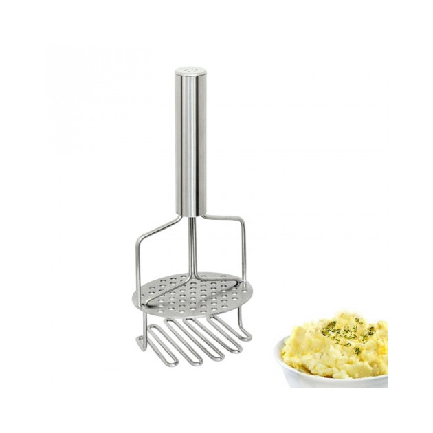 Prensador Patatas Doble de Acero Inoxidable Tellier 