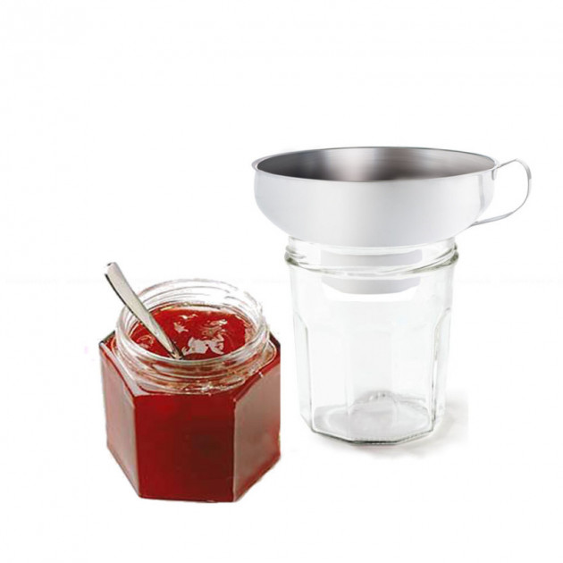 Embudo de Boca Ancha Acero Inoxidable Louis Tellier 